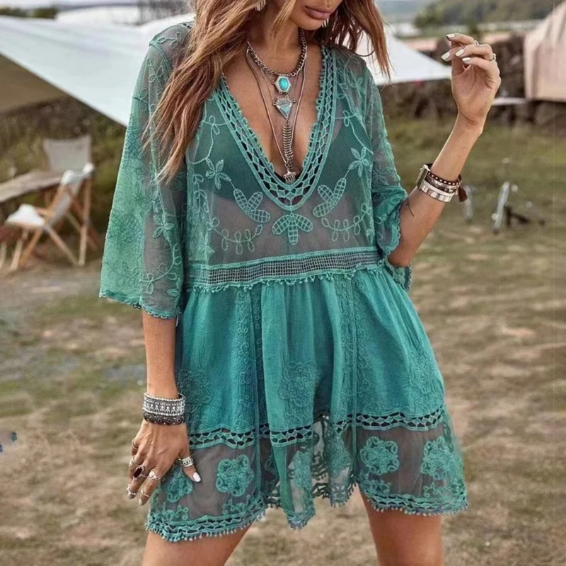 A Vintage Style Dress with Delicate Timeless Details