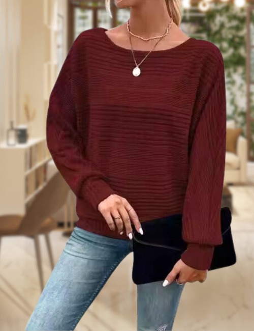 Classic Vintage Sweater with a Flattering Fit