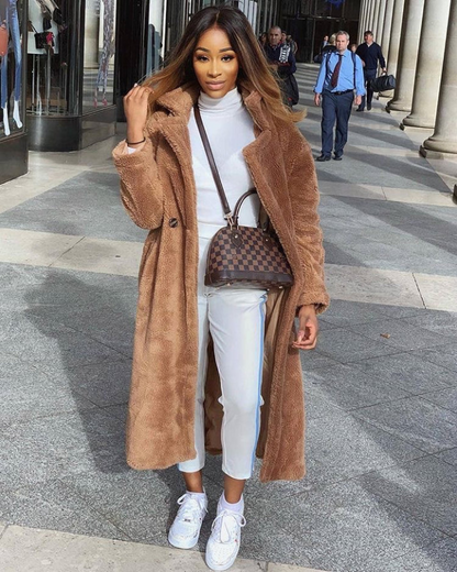 Classic Vintage Coat with a Flattering Fit
