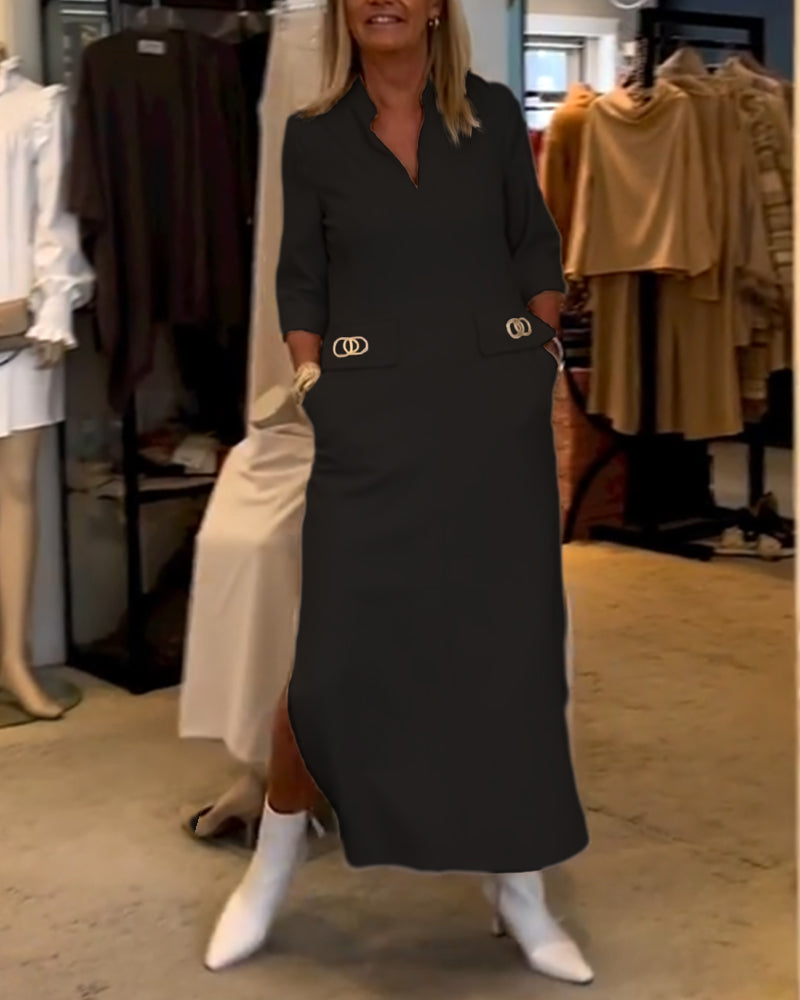 Effortlessly Elegant Dress with a Timeless Design