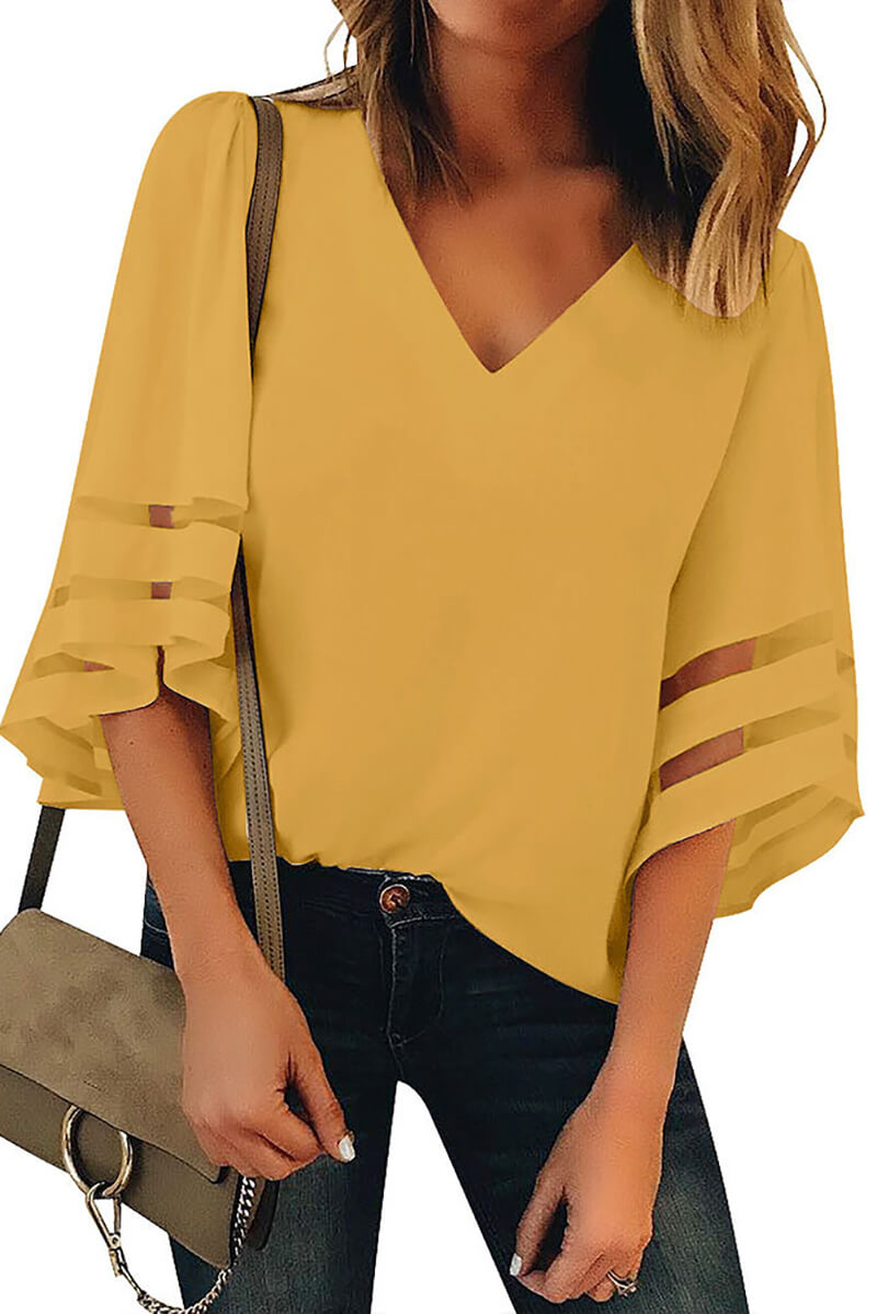 Well Tailored Blouse with a Graceful Silhouette