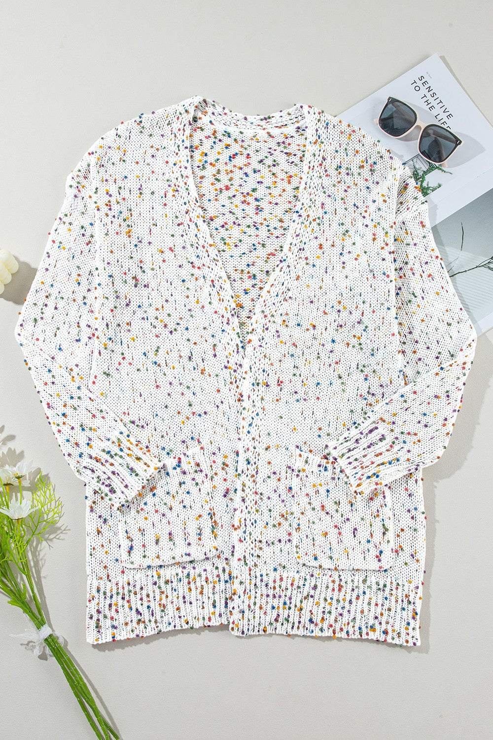 Classic Vintage Cardigan with a Flattering Fit