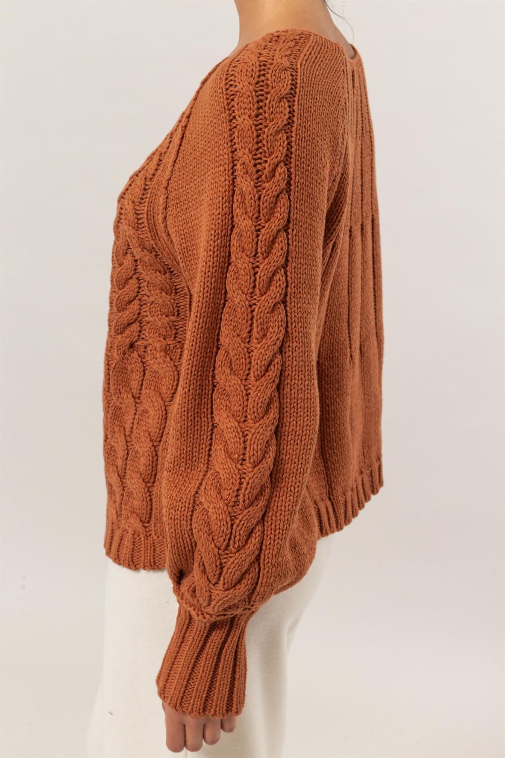 Classic Vintage Sweater with a Flattering Fit