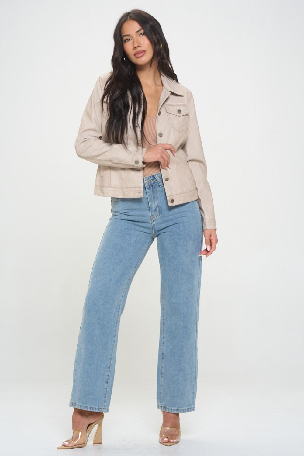 Classic Vintage Jacket with a Flattering Fit