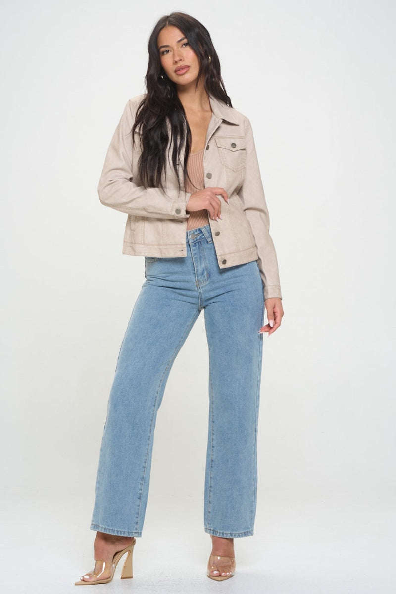 Classic Vintage Jacket with a Flattering Fit