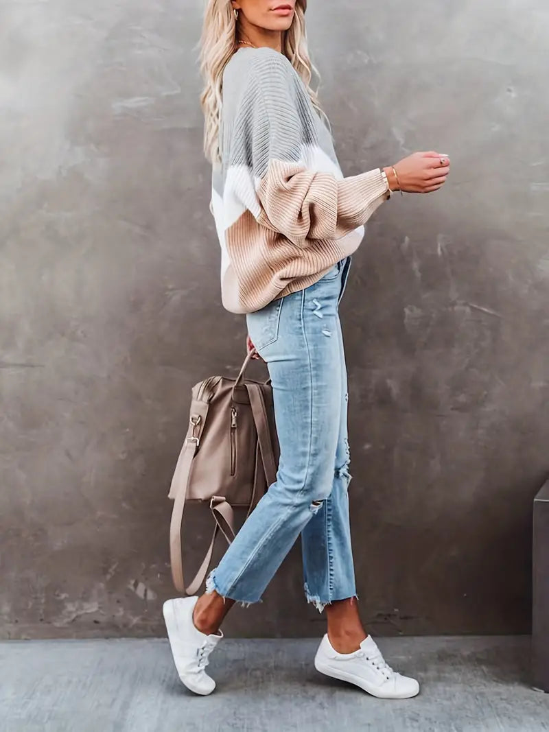 Vintage Inspired Sweater with a Contemporary Edge