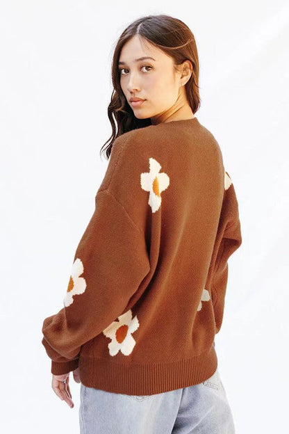 Vintage Inspired Sweater with a Contemporary Edge