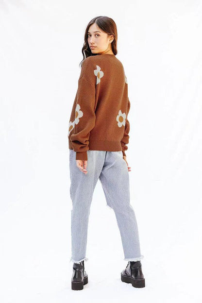 Vintage Inspired Sweater with a Contemporary Edge