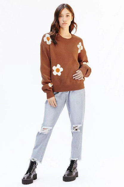 Vintage Inspired Sweater with a Contemporary Edge