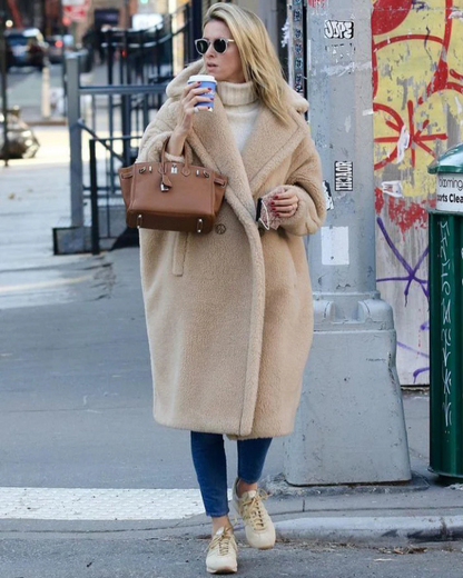 Classic Vintage Coat with a Flattering Fit