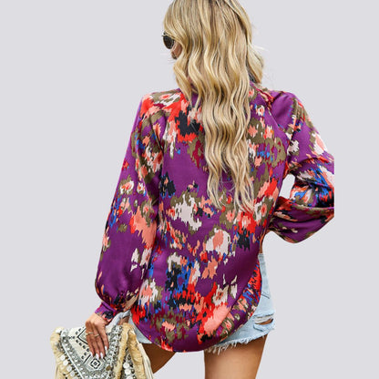 Vintage Inspired Blouse with a Contemporary Edge