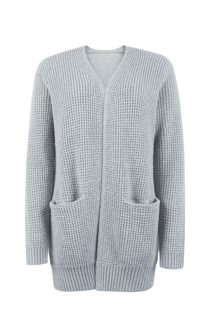 Well Tailored Cardigan with a Graceful Silhouette