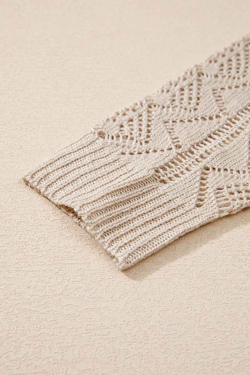 Well Tailored Cardigan with a Graceful Silhouette