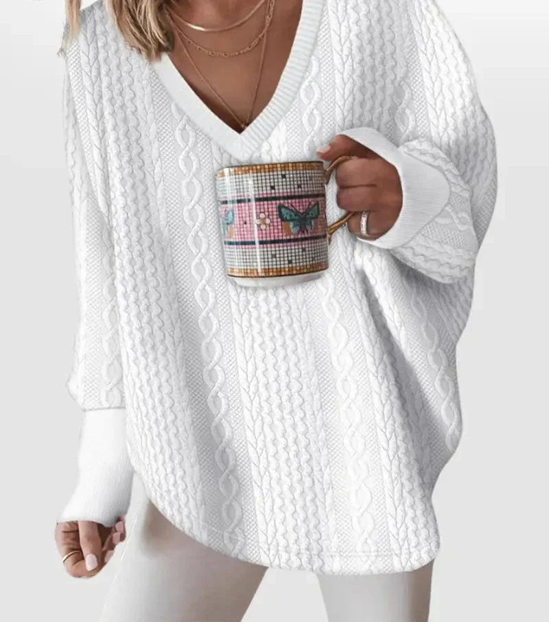 Vintage Inspired Sweater with a Contemporary Edge