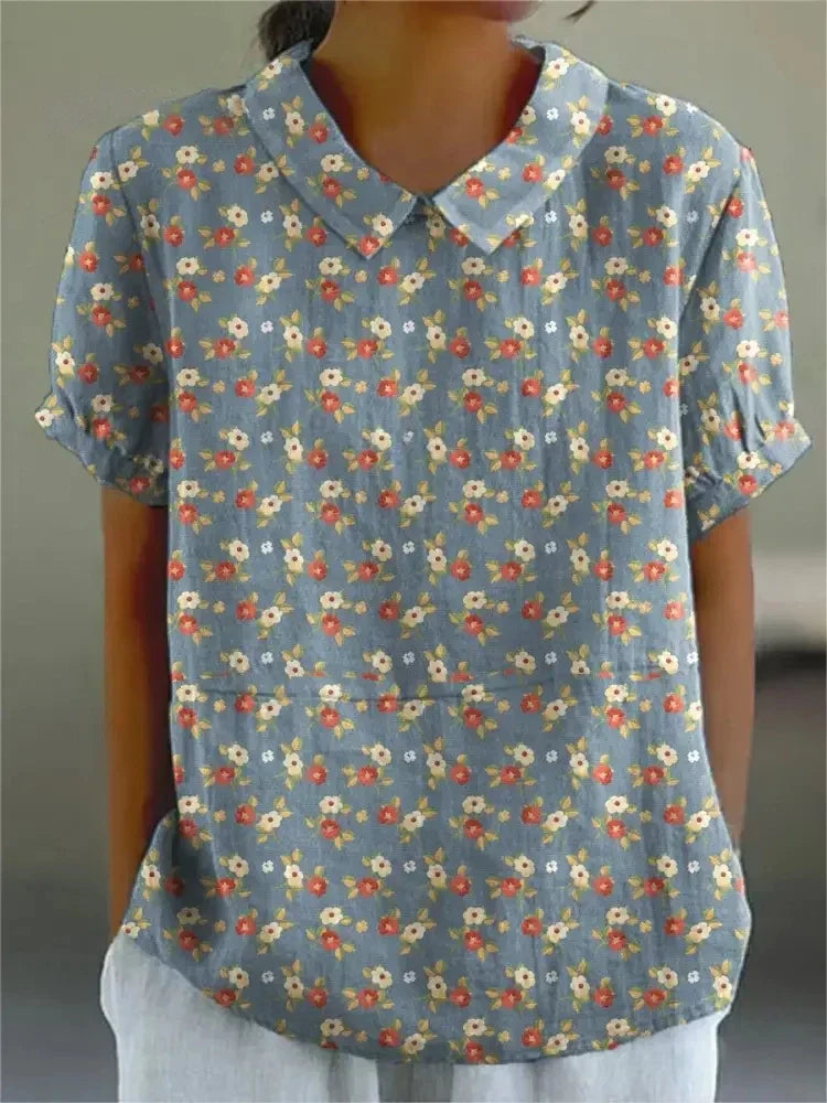 Well Tailored Blouse with a Graceful Silhouette
