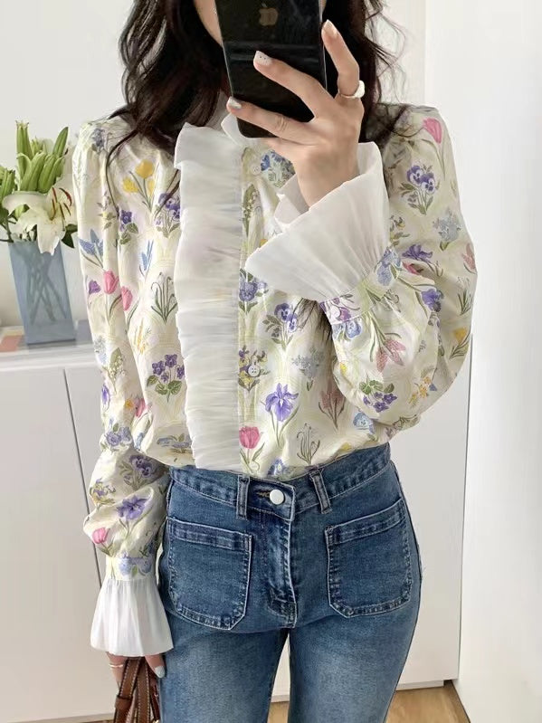 Gracefully Styled Blouse for Any Occasion