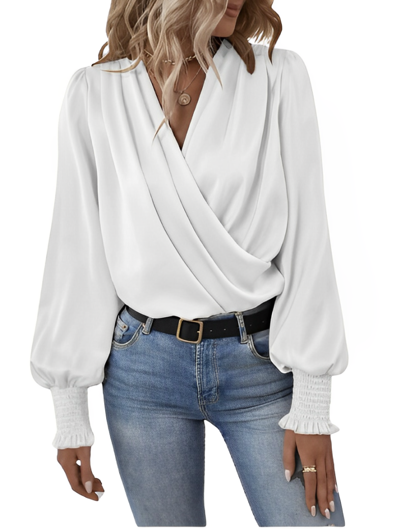 A Vintage Style Blouse with Delicate Timeless Details