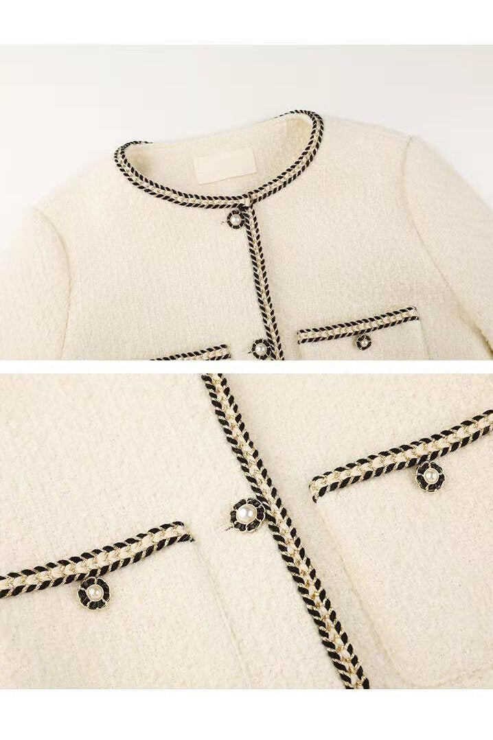 A Vintage Style Jacket with Delicate Timeless Details