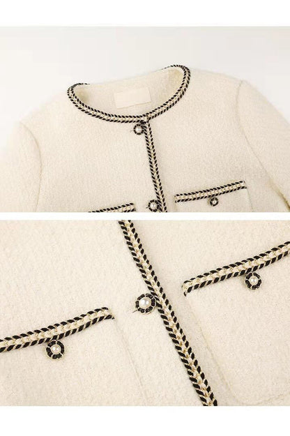 A Vintage Style Jacket with Delicate Timeless Details