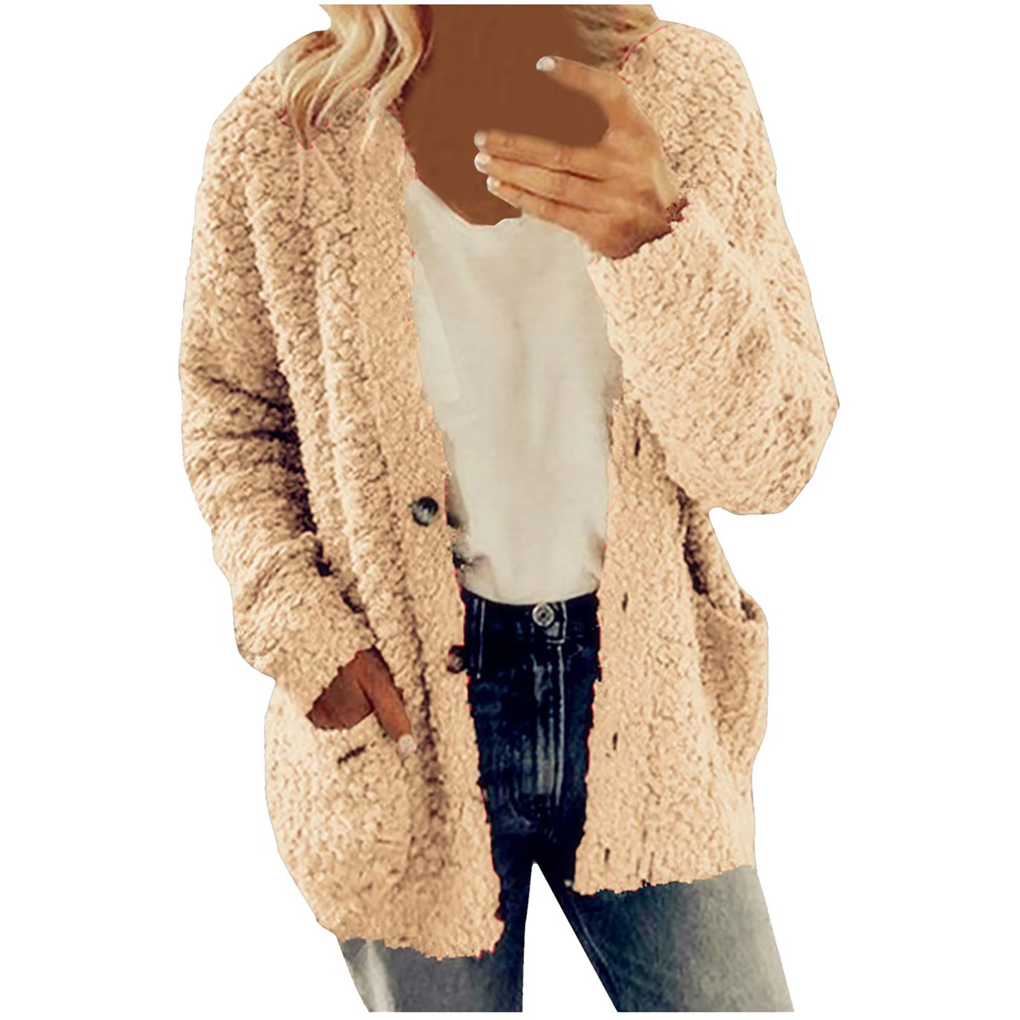 Classic Vintage Cardigan with a Flattering Fit
