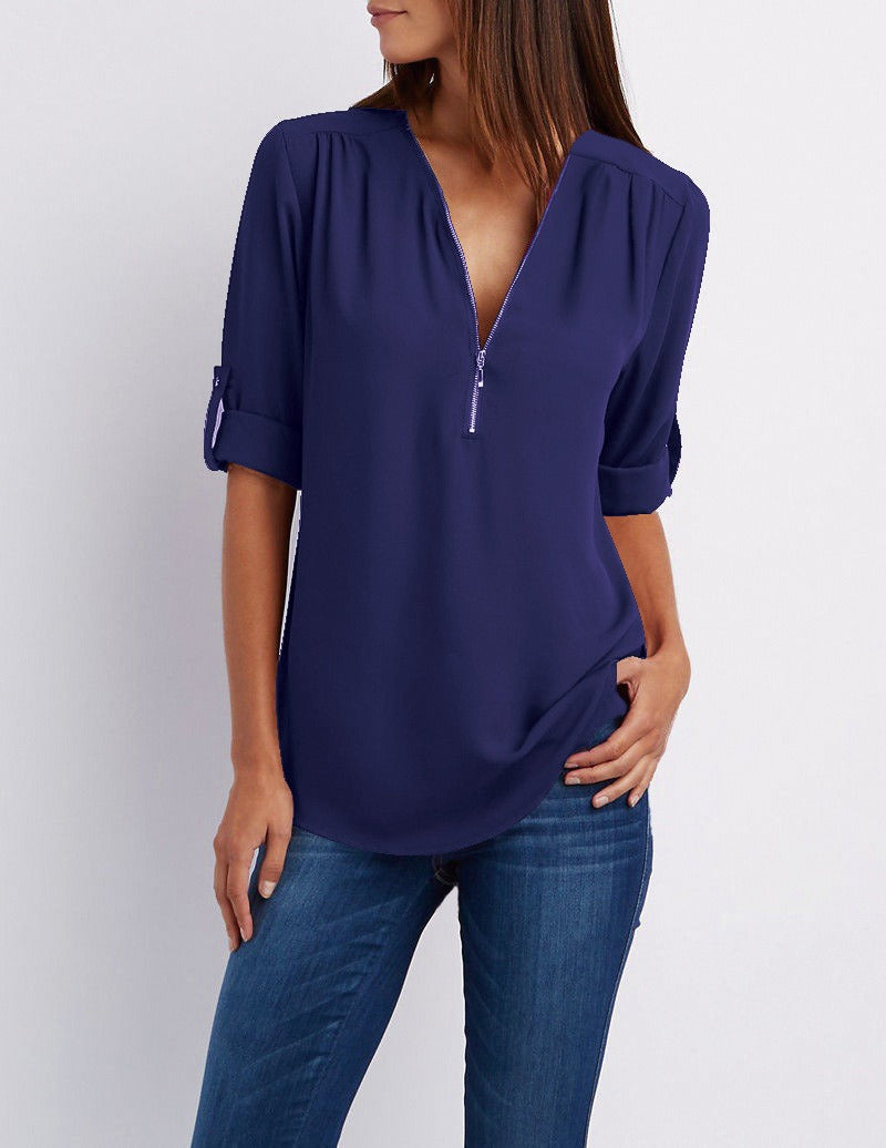 Beautifully Finished Blouse in a Timeless Design