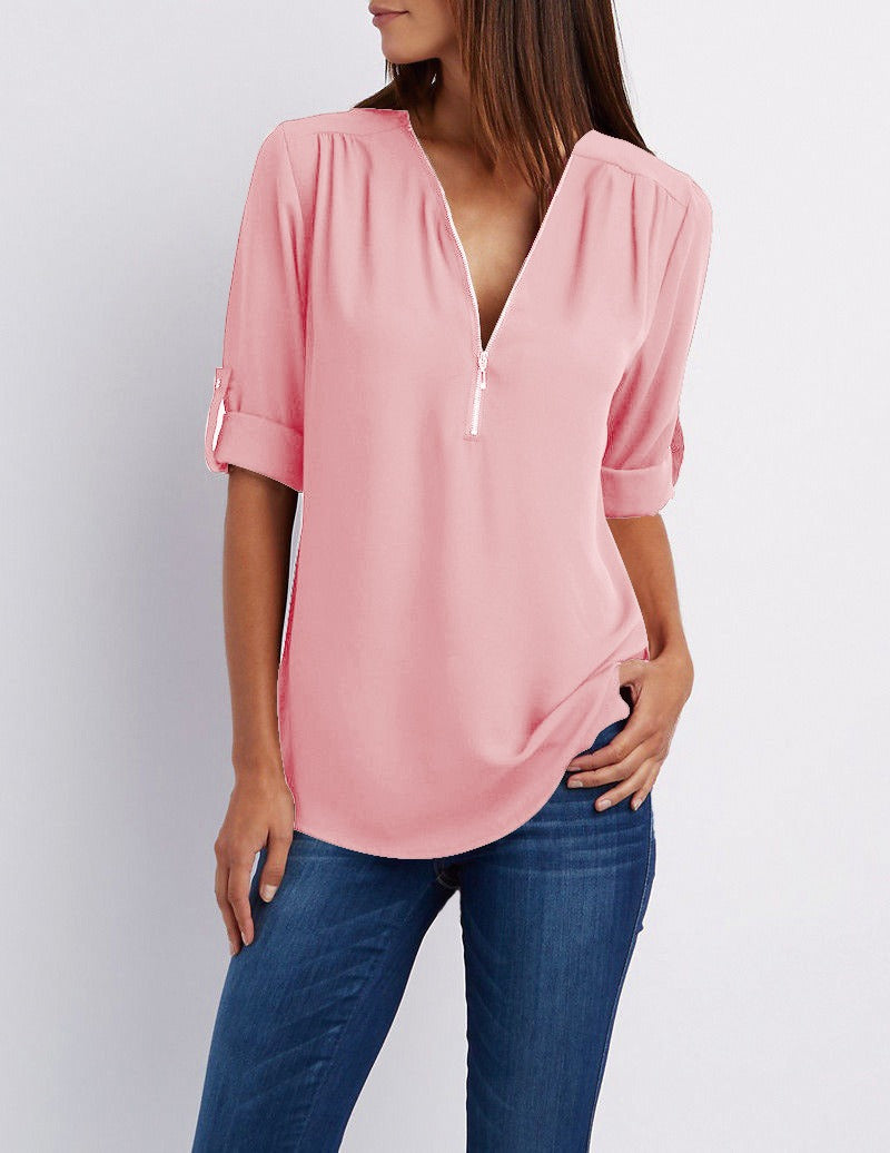 Beautifully Finished Blouse in a Timeless Design