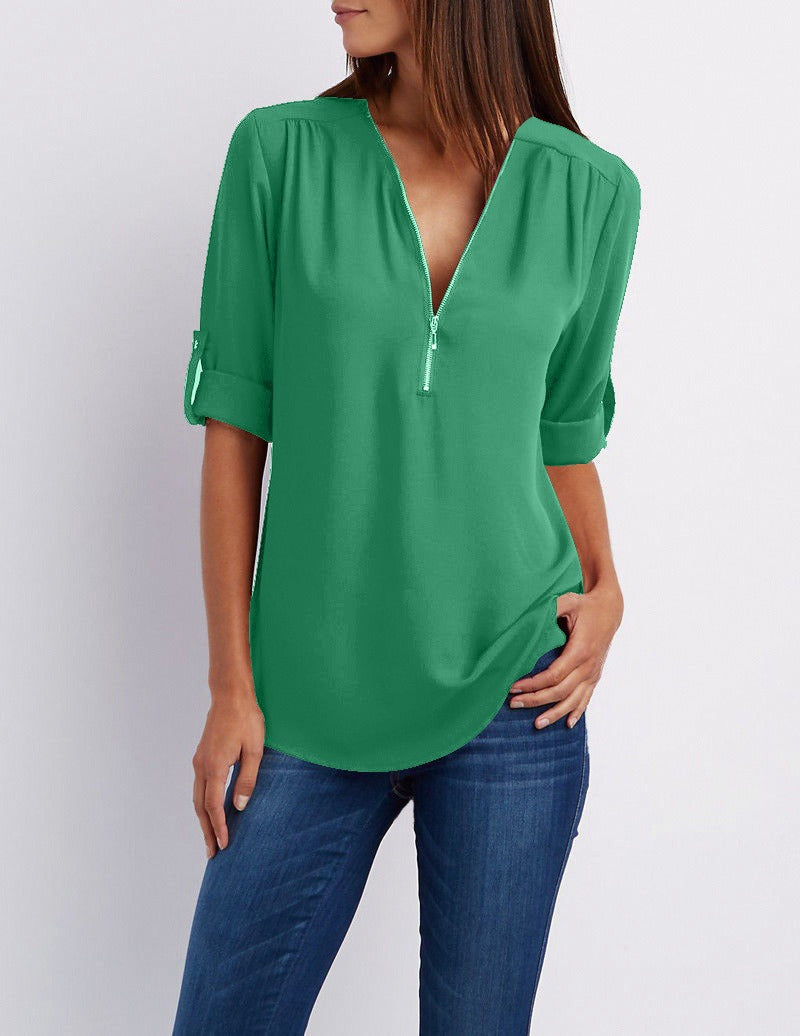 Beautifully Finished Blouse in a Timeless Design