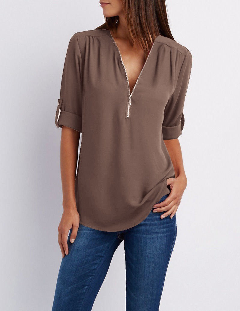 Beautifully Finished Blouse in a Timeless Design