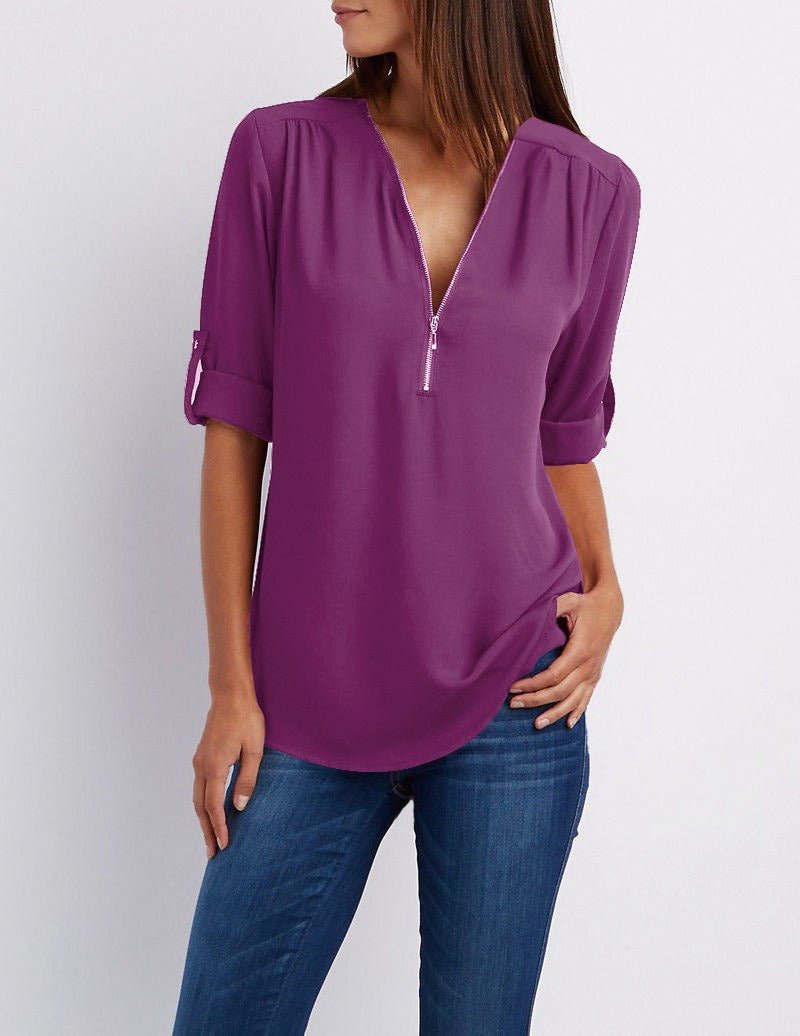 Beautifully Finished Blouse in a Timeless Design