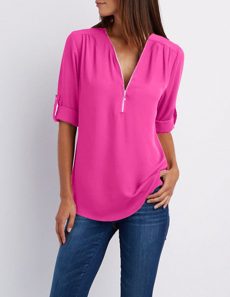 Beautifully Finished Blouse in a Timeless Design