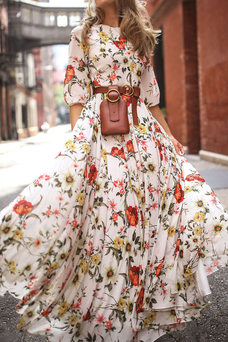 A Vintage Style Dress with Delicate Timeless Details