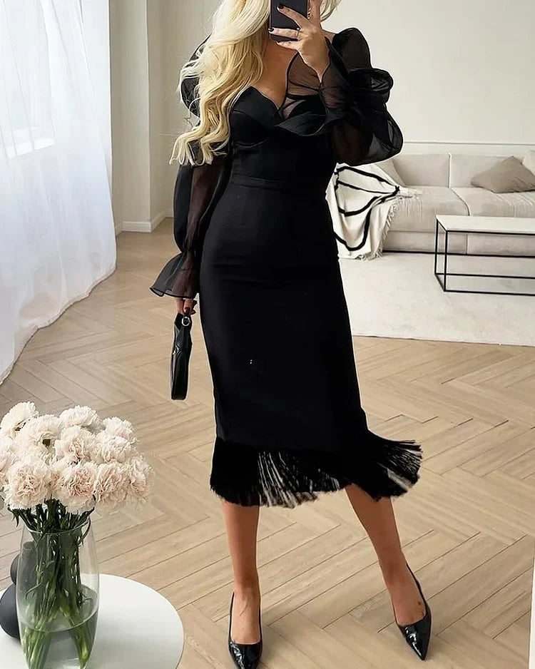 Well Tailored Dress with a Graceful Silhouette