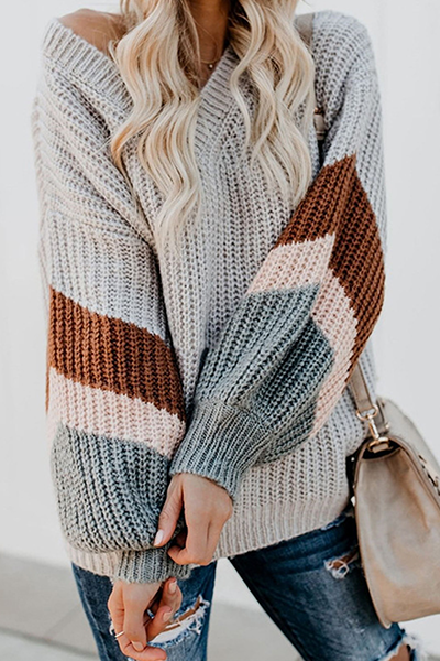 Vintage Inspired Sweater with a Contemporary Edge