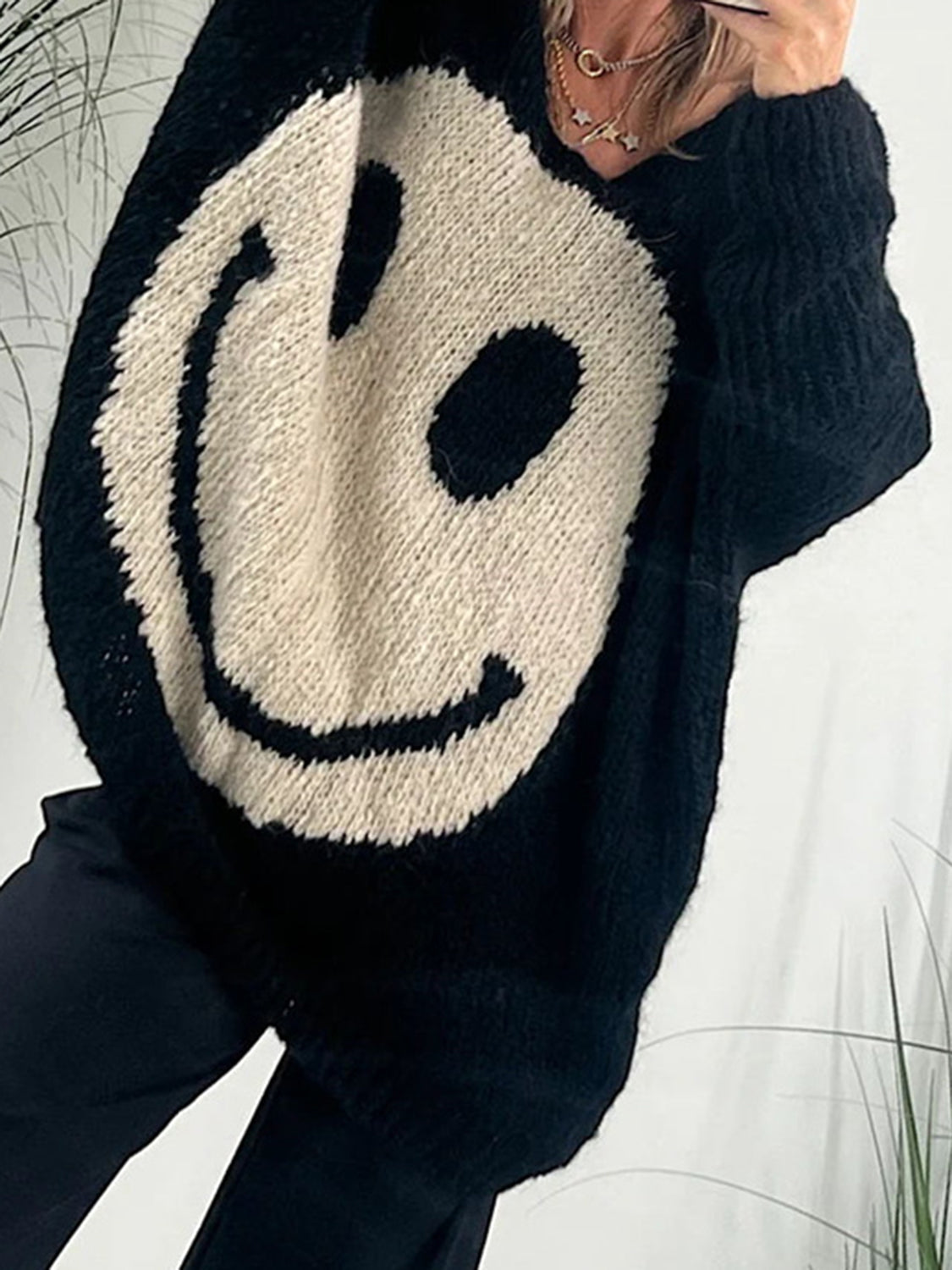 Classic Vintage Sweater with a Flattering Fit