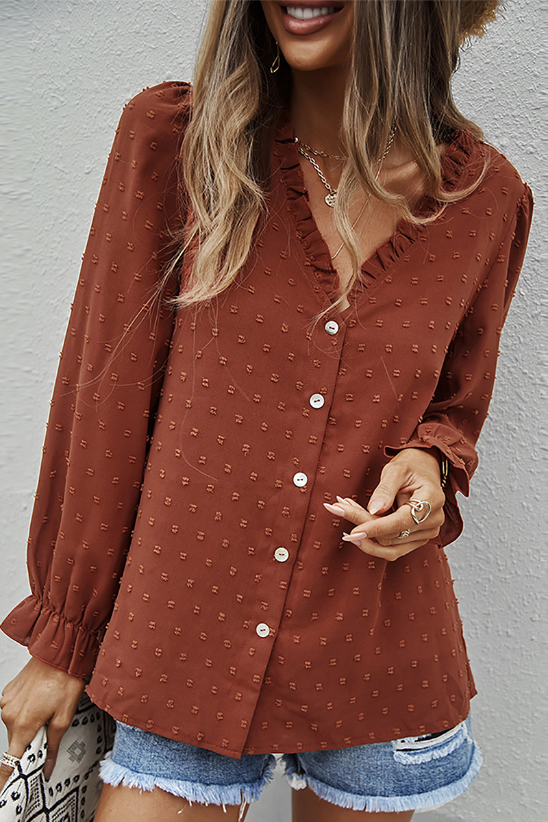A Vintage Style Blouse with Delicate Timeless Details