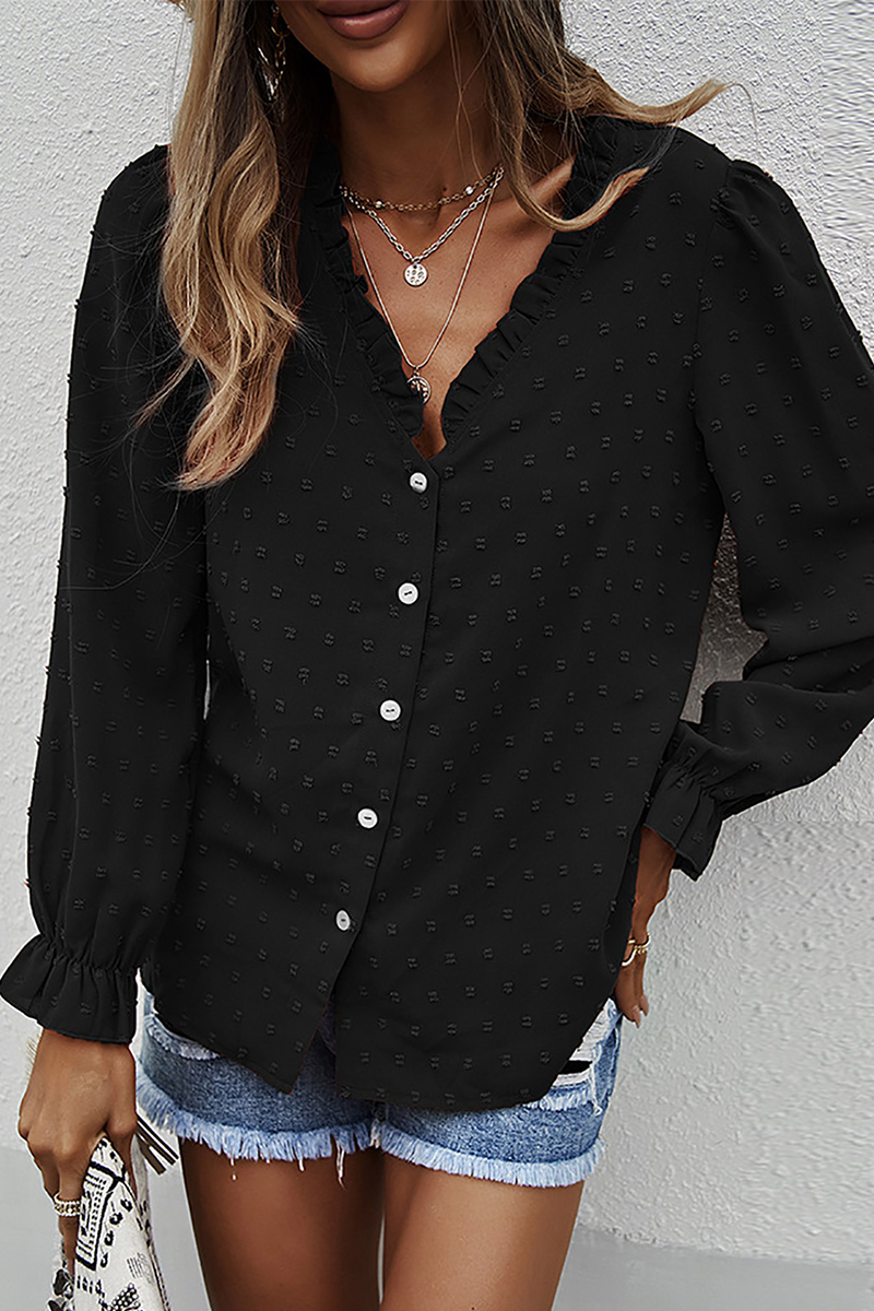 A Vintage Style Blouse with Delicate Timeless Details