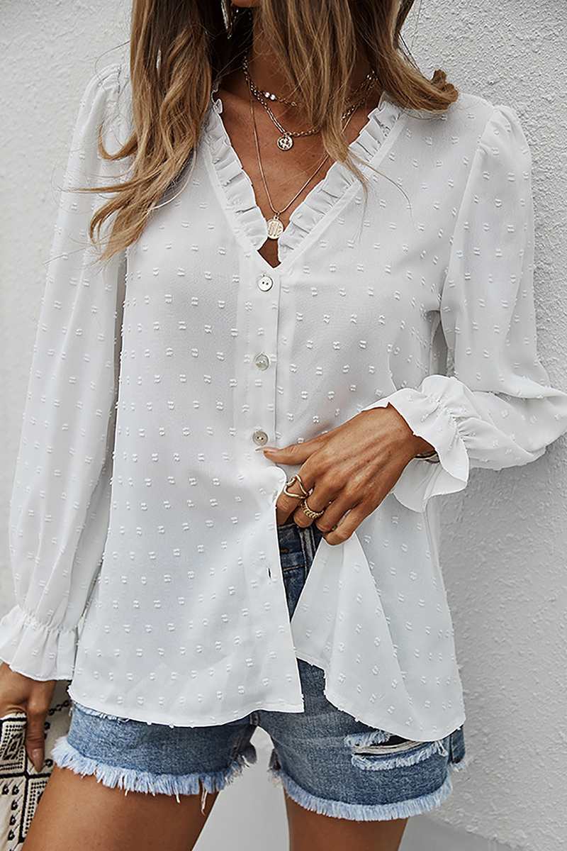 A Vintage Style Blouse with Delicate Timeless Details
