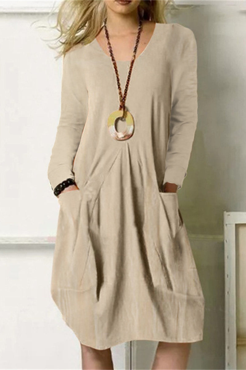 Well Tailored Dress with a Graceful Silhouette