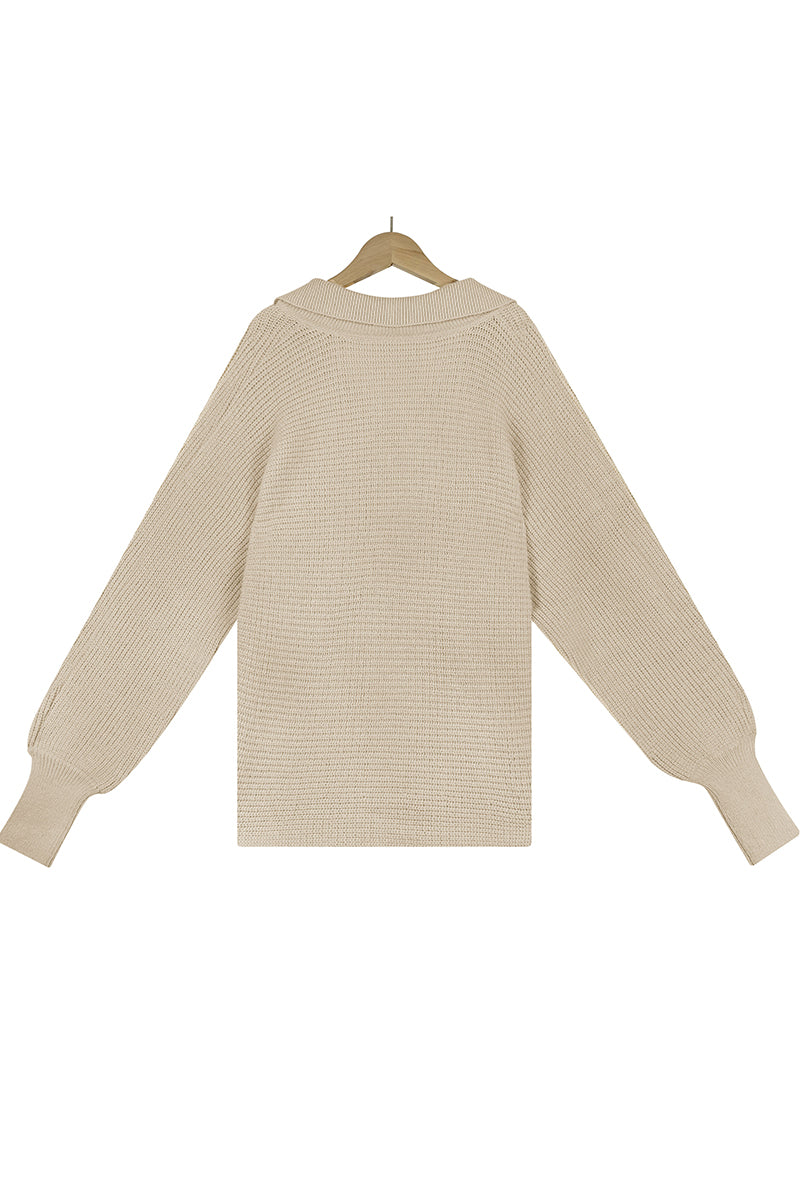 Well Tailored Sweater with a Graceful Silhouette