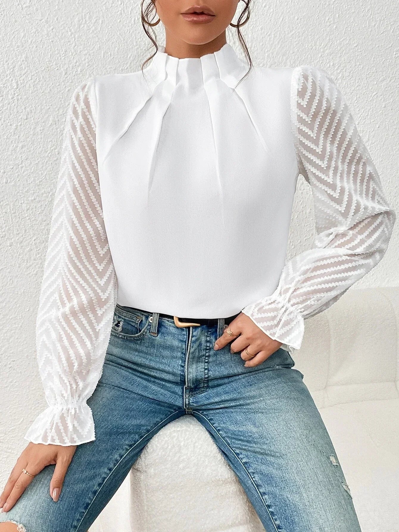 Polished Blouse with an Effortless Classic Look