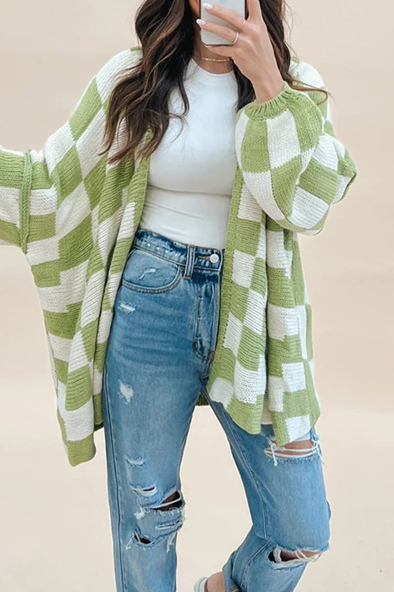 Classic Vintage Cardigan with a Flattering Fit