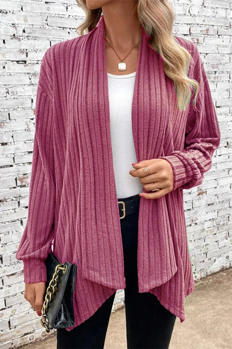 Well Tailored Cardigan with a Graceful Silhouette