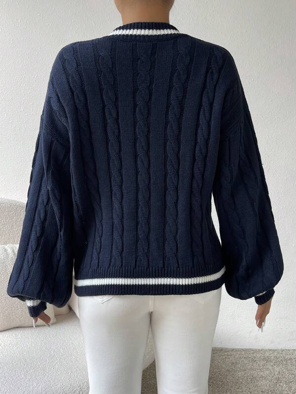 Beautifully Finished Sweater in a Timeless Design
