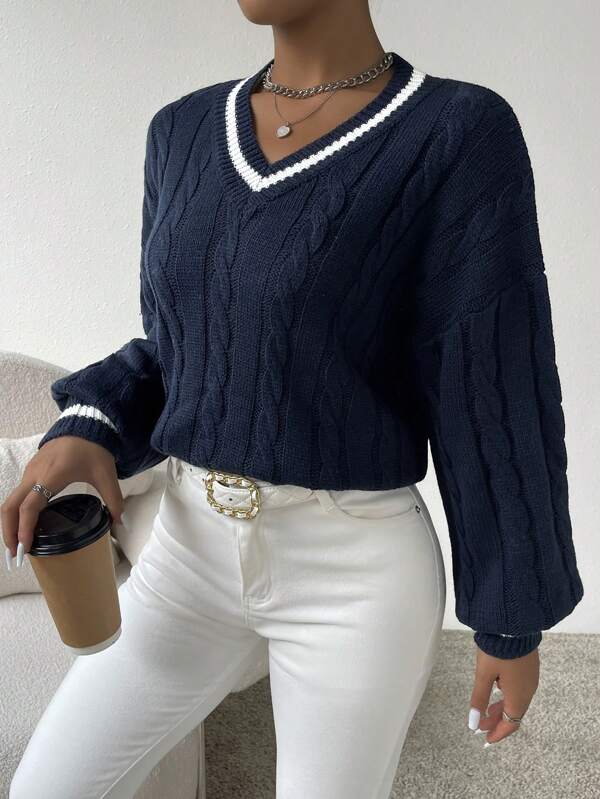 Beautifully Finished Sweater in a Timeless Design