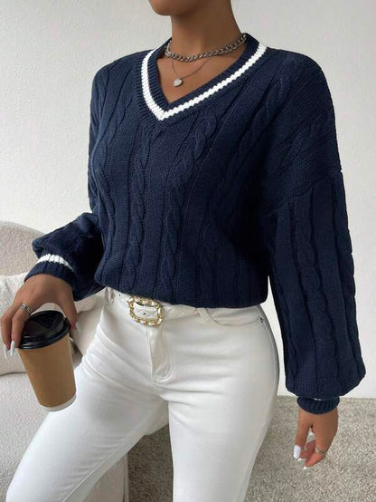 Beautifully Finished Sweater in a Timeless Design