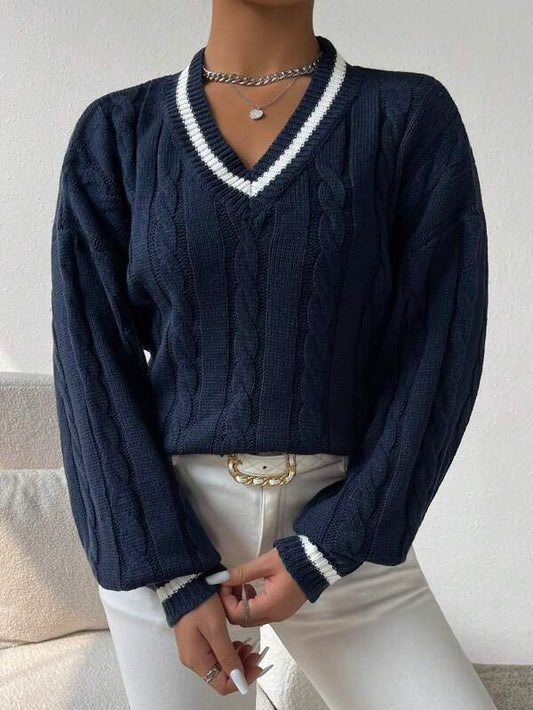 Beautifully Finished Sweater in a Timeless Design