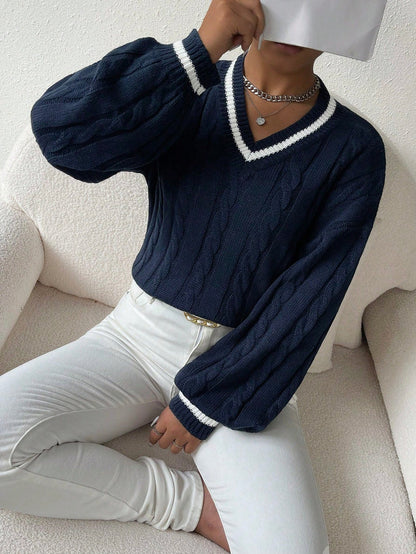 Beautifully Finished Sweater in a Timeless Design