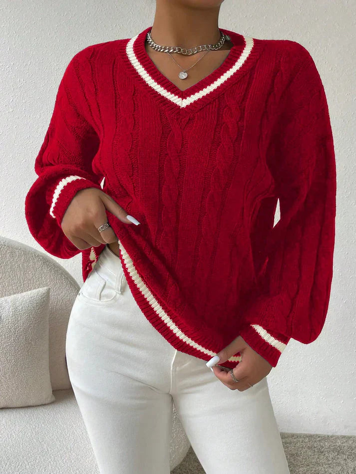 Beautifully Finished Sweater in a Timeless Design