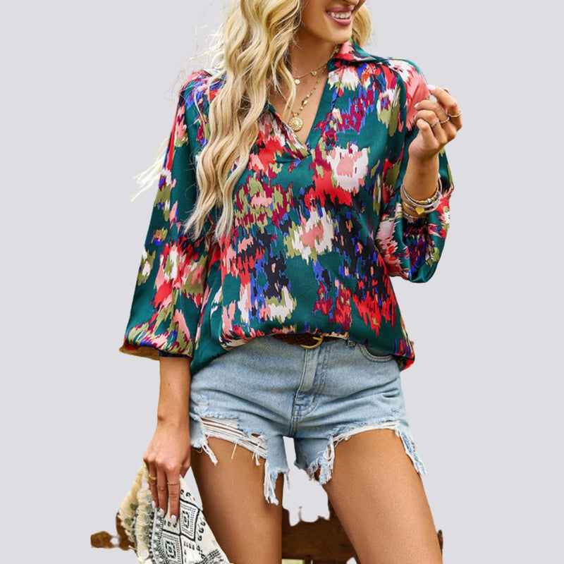 Vintage Inspired Blouse with a Contemporary Edge