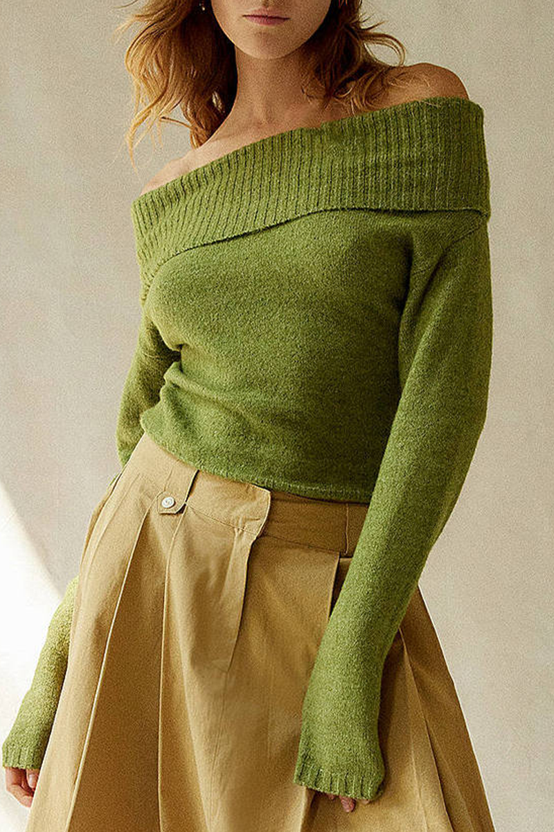 Klassisesti suunniteltu Villapaita